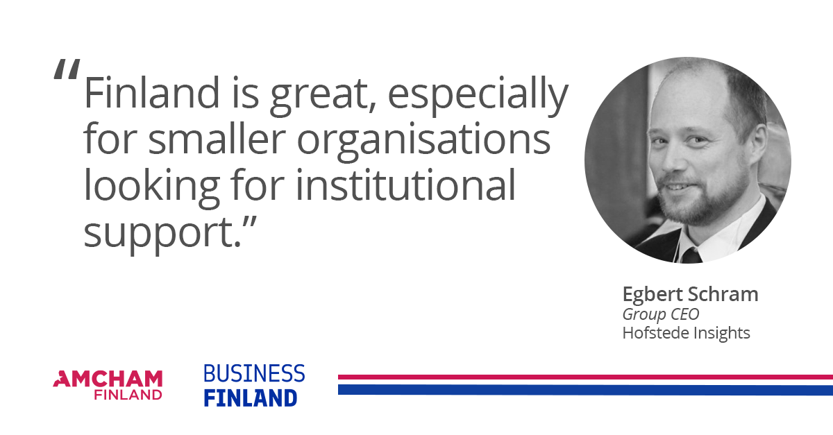 Egbert Schram / Amcham Finland