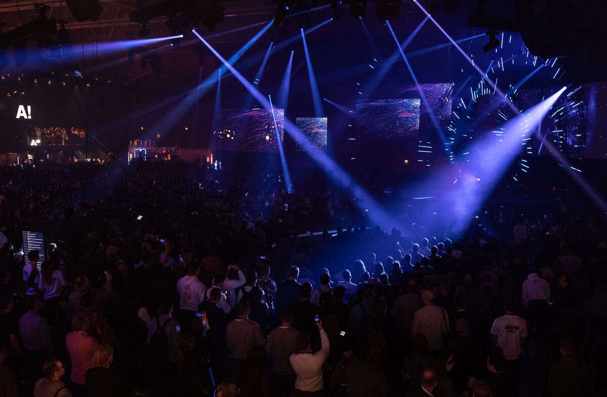 Atmosphere from Slush 2022 event